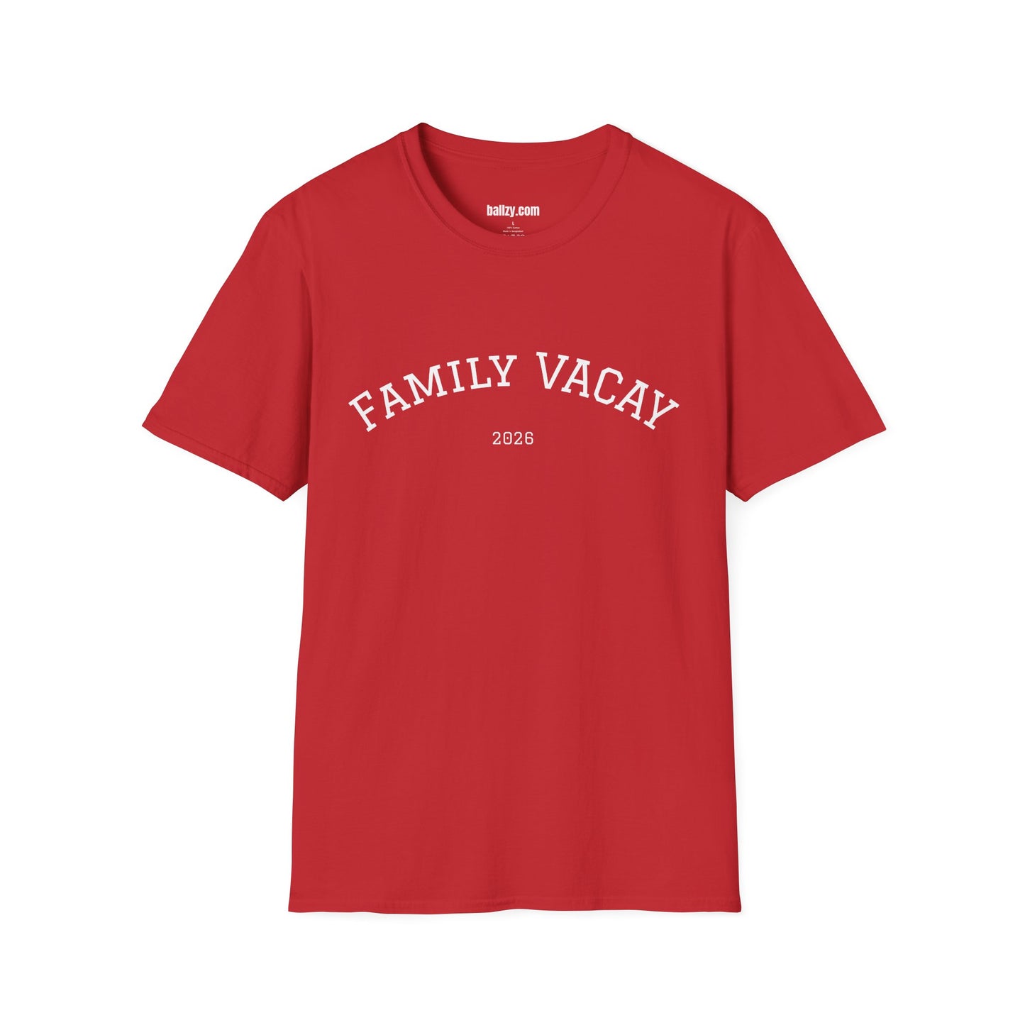 Family Vacay T-Shirt — 2026 Matching Vacation Tee for Group Trips