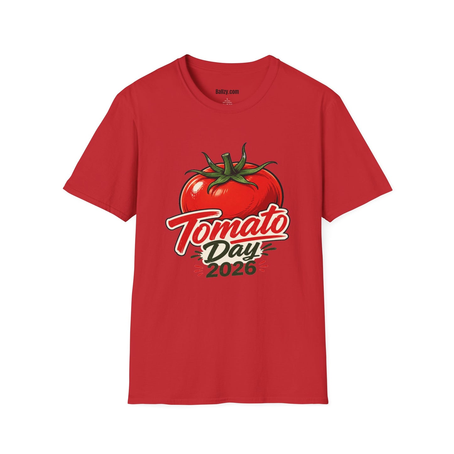 Tomato Day 2026 T-Shirt — Funny Gardening & Produce Festival Tee