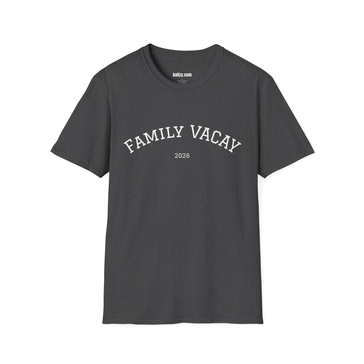 Family Vacay T-Shirt — 2026 Matching Vacation Tee for Group Trips