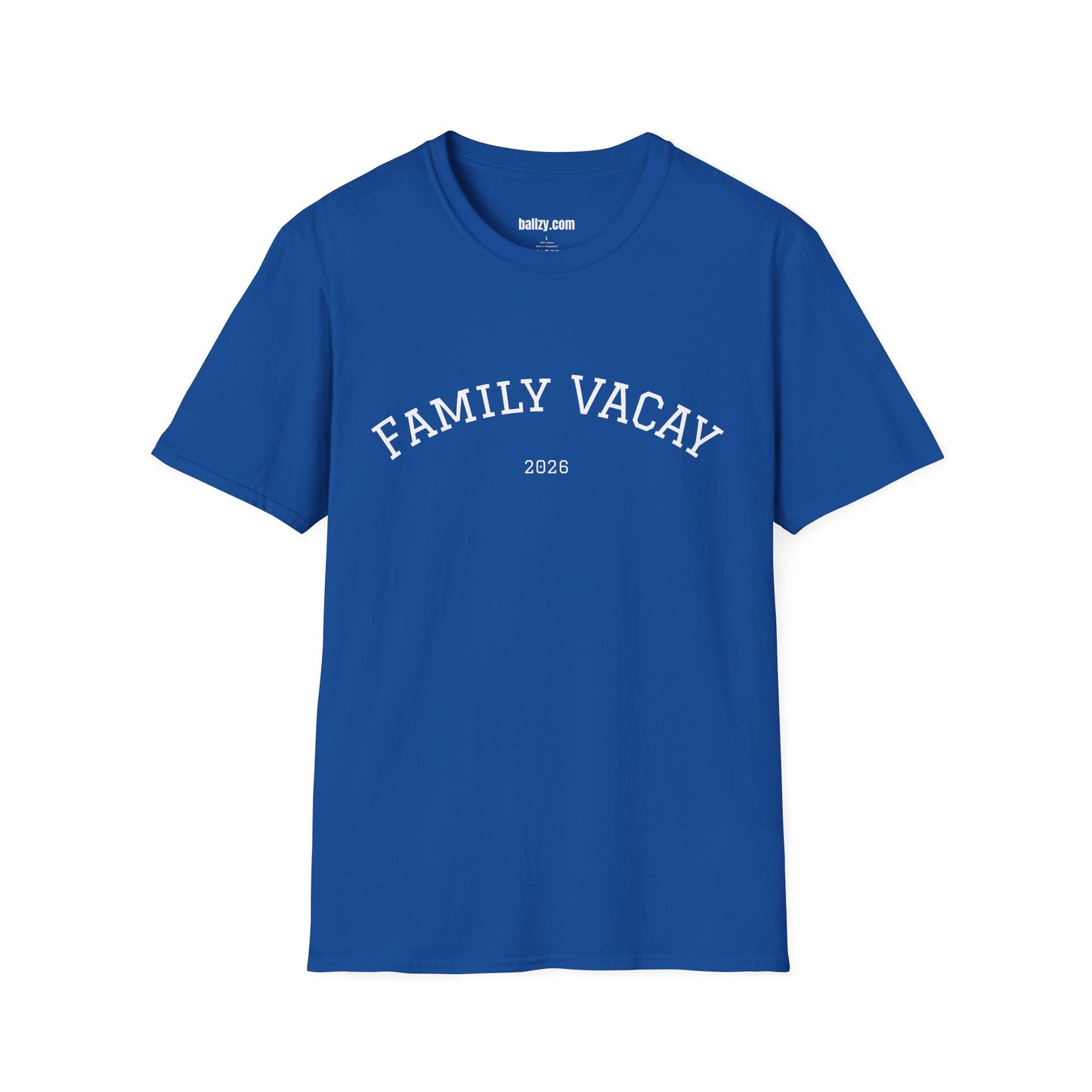 Family Vacay T-Shirt — 2026 Matching Vacation Tee for Group Trips