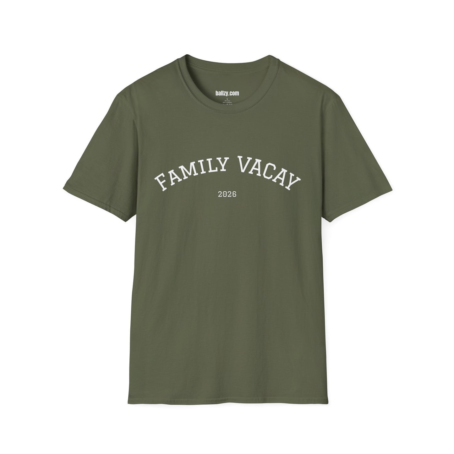Family Vacay T-Shirt — 2026 Matching Vacation Tee for Group Trips