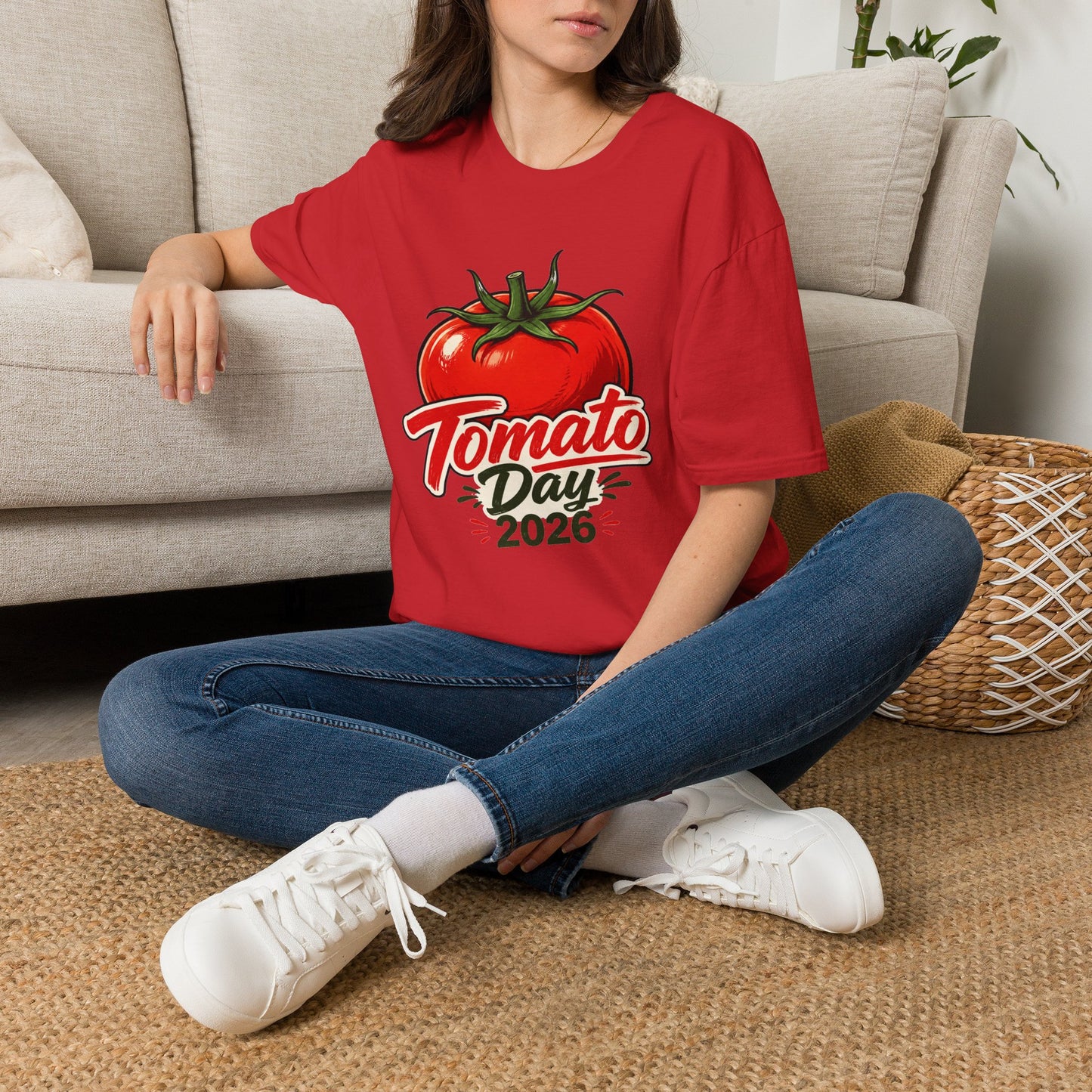 Tomato Day 2026 T-Shirt — Funny Gardening & Produce Festival Tee