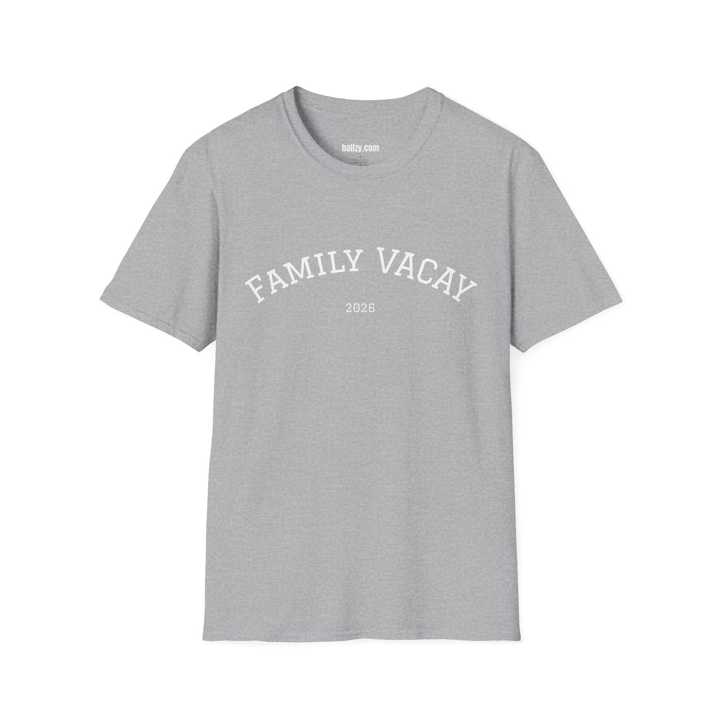 Family Vacay T-Shirt — 2026 Matching Vacation Tee for Group Trips